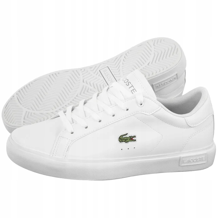Buty Damskie Lacoste Powercourt 1263 Suj White 751SUJ0003.21G Białe