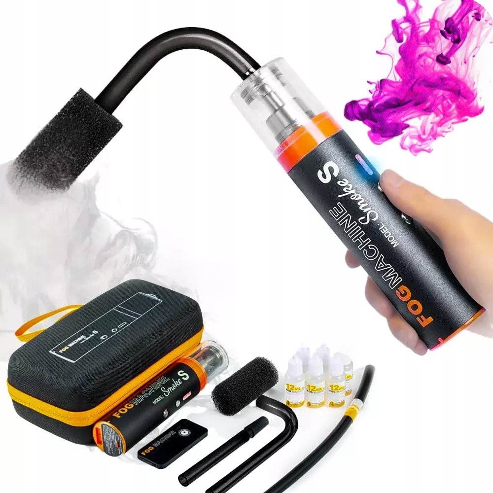 Mobilny Generator Wytwornica Dymu Mini Ręczna Lensgo Smoke S do Fotografii