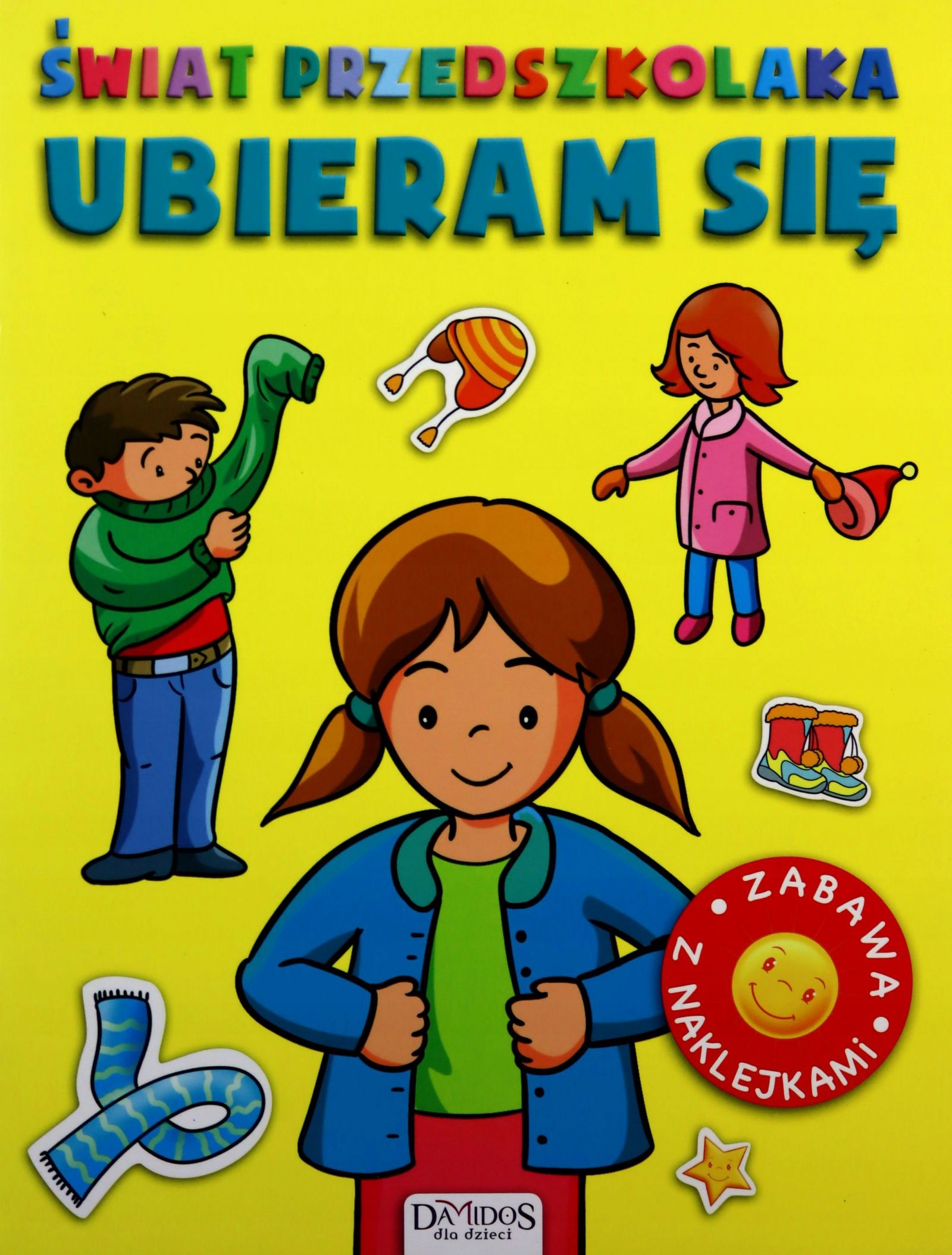Świat Przedszkolaka Ubieram się (książka)