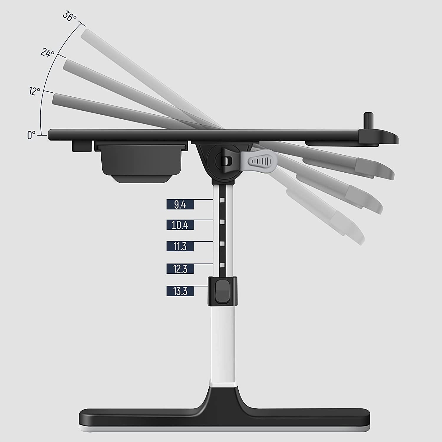 MOZOS GAME-SL2 DUŻY STOLIK PODSTAWKA POD LAPTOPA ŚNIADANIOWY DO ŁÓŻKA ERGO+ Kod producenta GAME-SL2