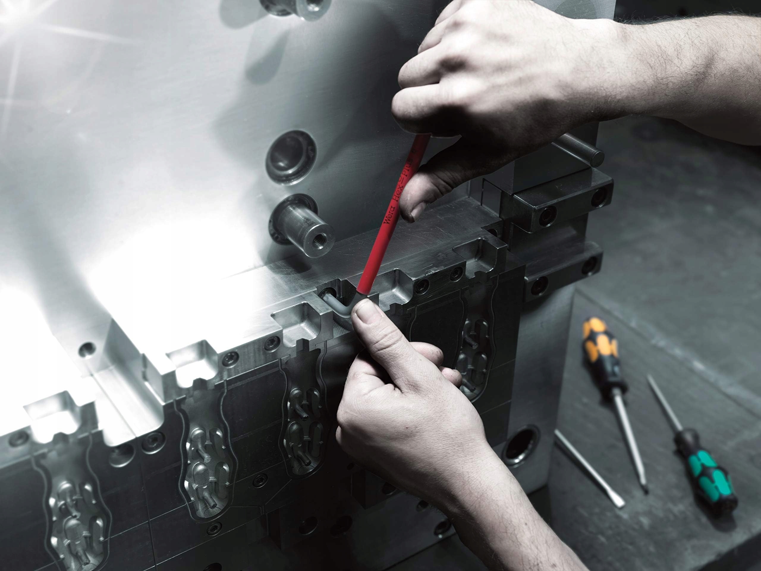 WERA Zestaw Kluczy Imbusowych Hex-Plus 9-częściowy Metrisch BlackLaser — miniatura 6