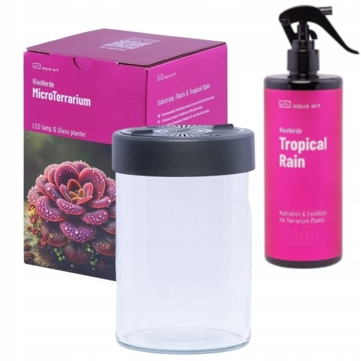 Levně Aqua Art VivoVerde MicroTerrarium miniterárium se sprejem Bonus