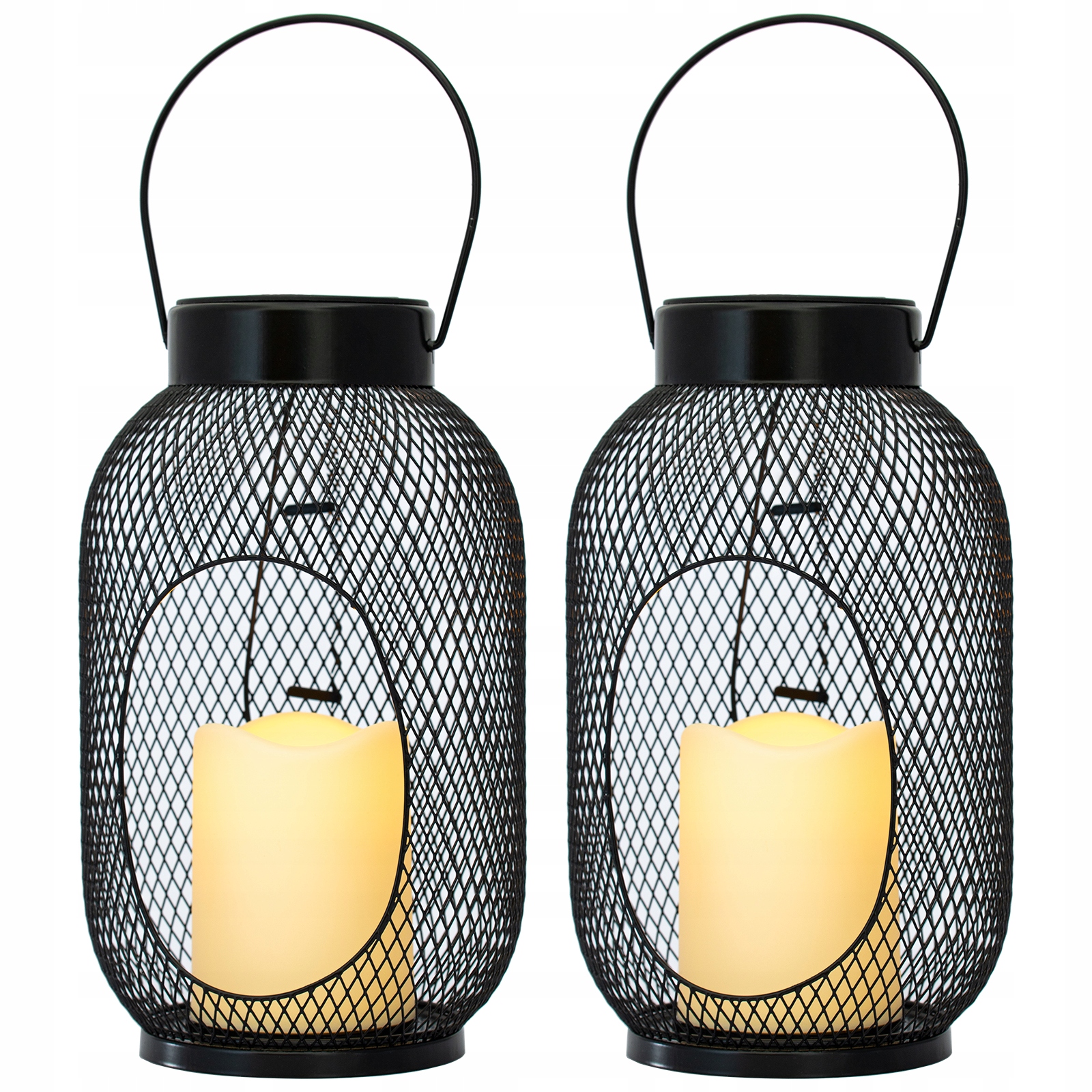

2x Lampa Ogrodowa Solarna Led Wisząca Latarenka