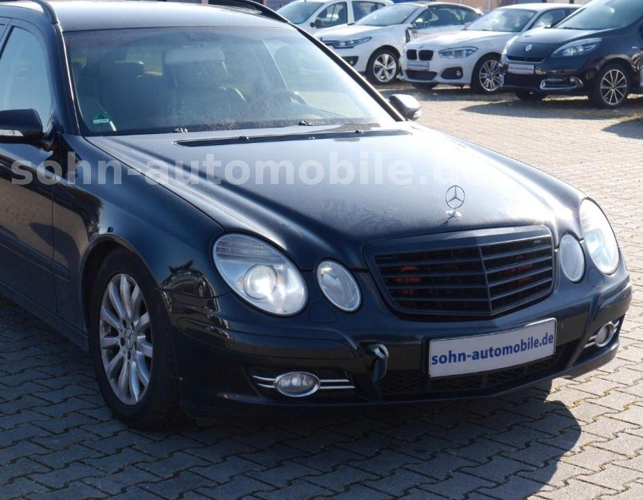 EUROPA Mercedes w211 MASKA ZDERZAK LAMPY BŁOTNIKI c197 197 KOMPLETNY PRZÓD