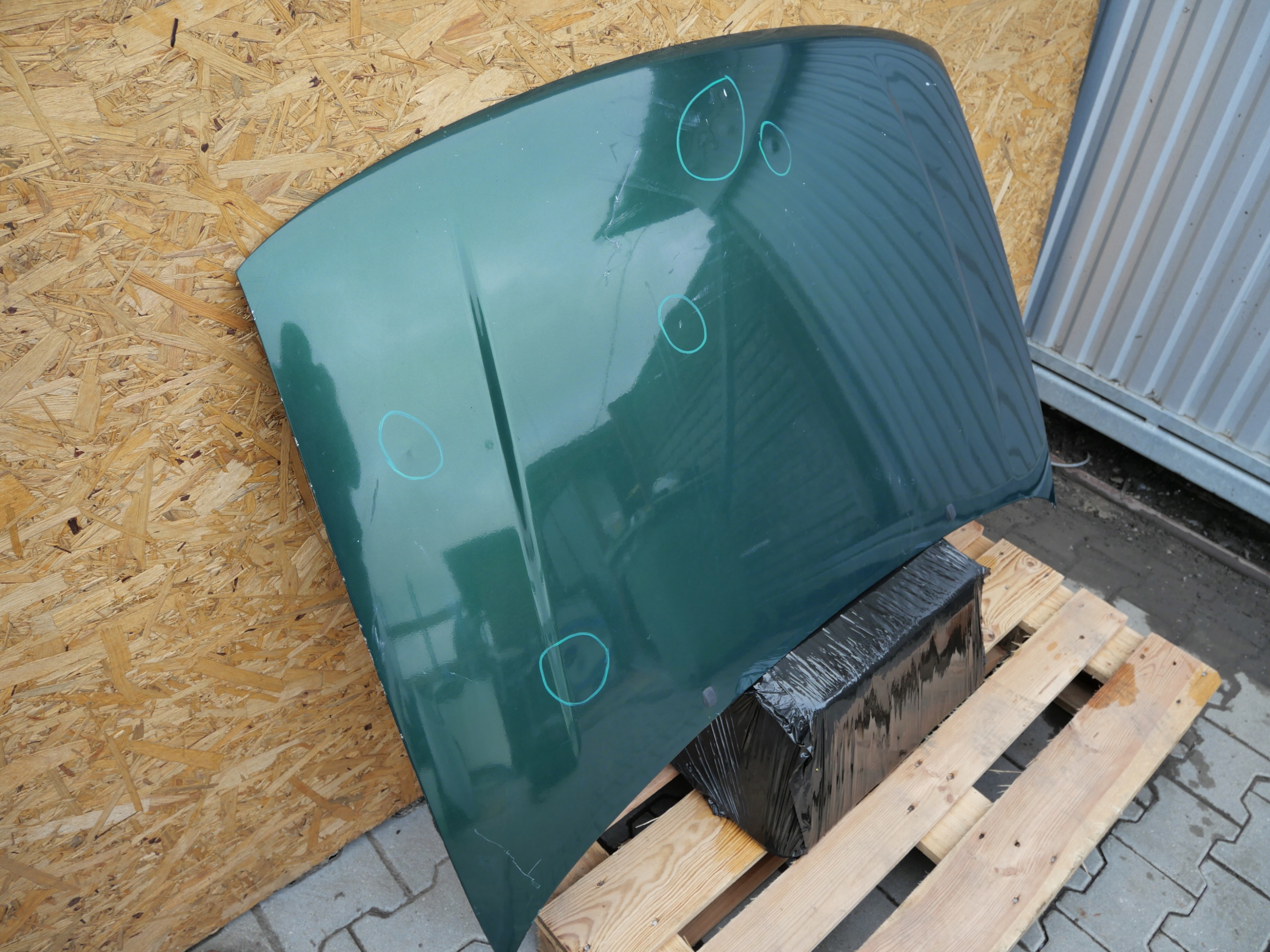 VW POLO 6N bonnet cover front front