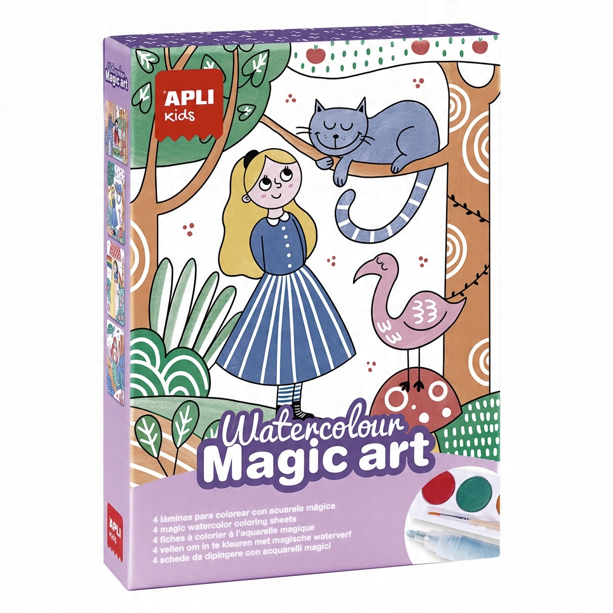 

Apli Kids zestaw z akwarelami i magicznym markerem