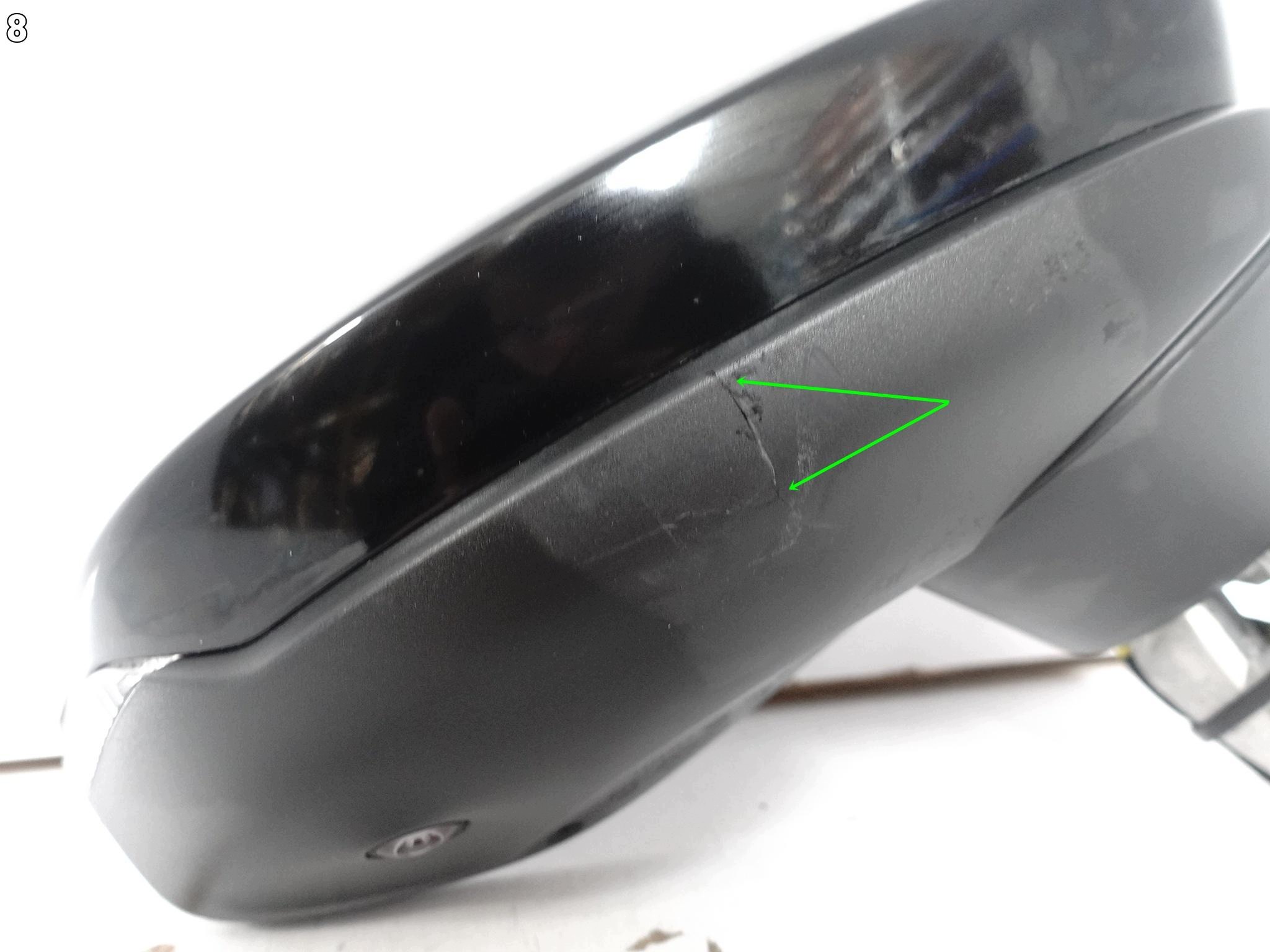 AUDI S3 A3 8Y0 20- mirror right KAMERA ASYSTENT indicator 14+2+4=20PIN EU