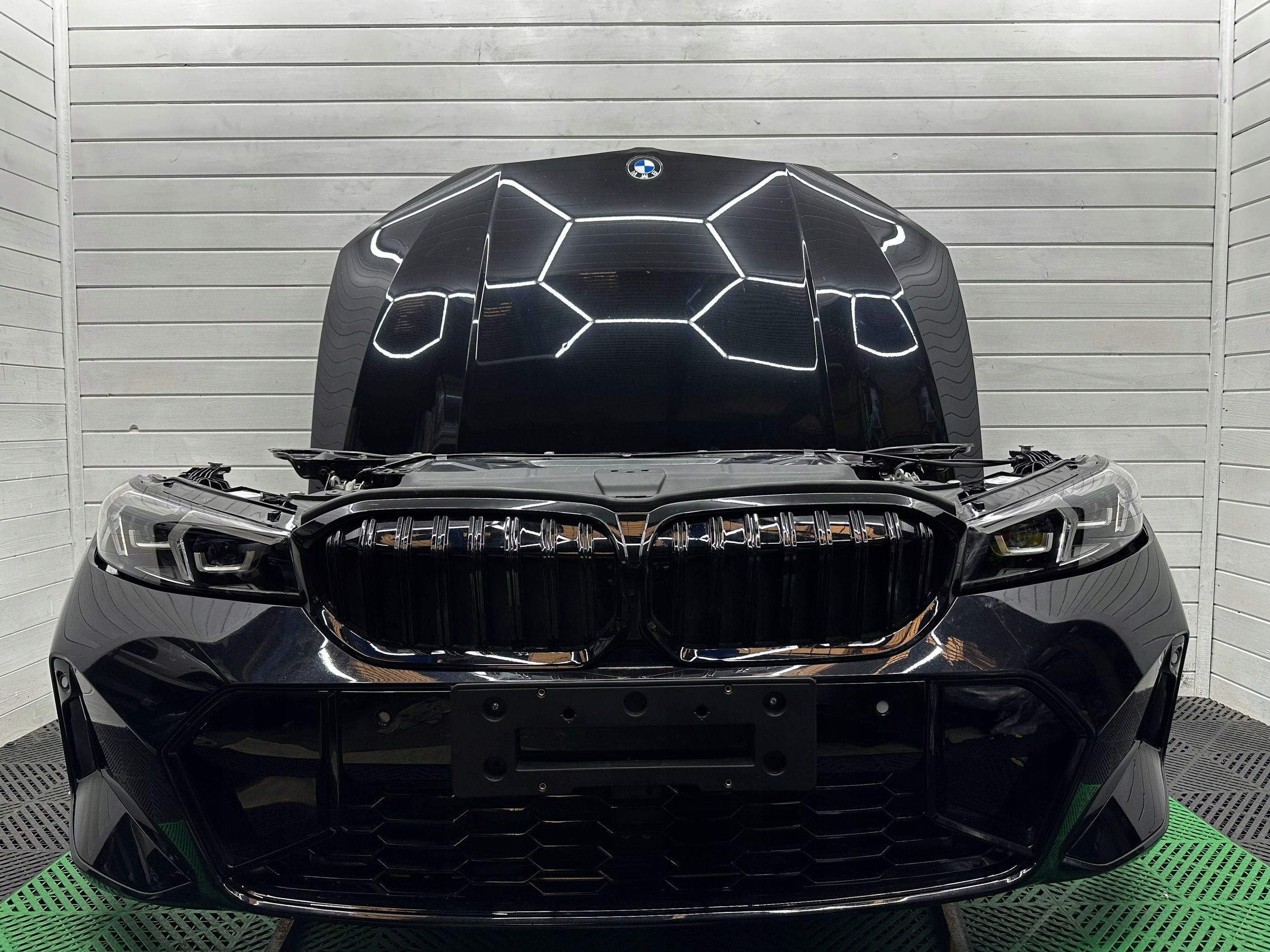 support panel for radiators front BMW 3 G20 G21 M PAKIET LCI bonnet lights bumper