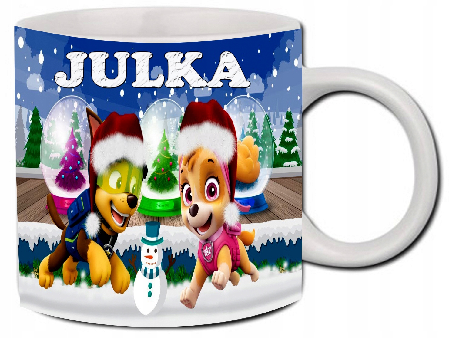 

Kubek Psi Patrol Paw Mikołaj Świeta Imię
