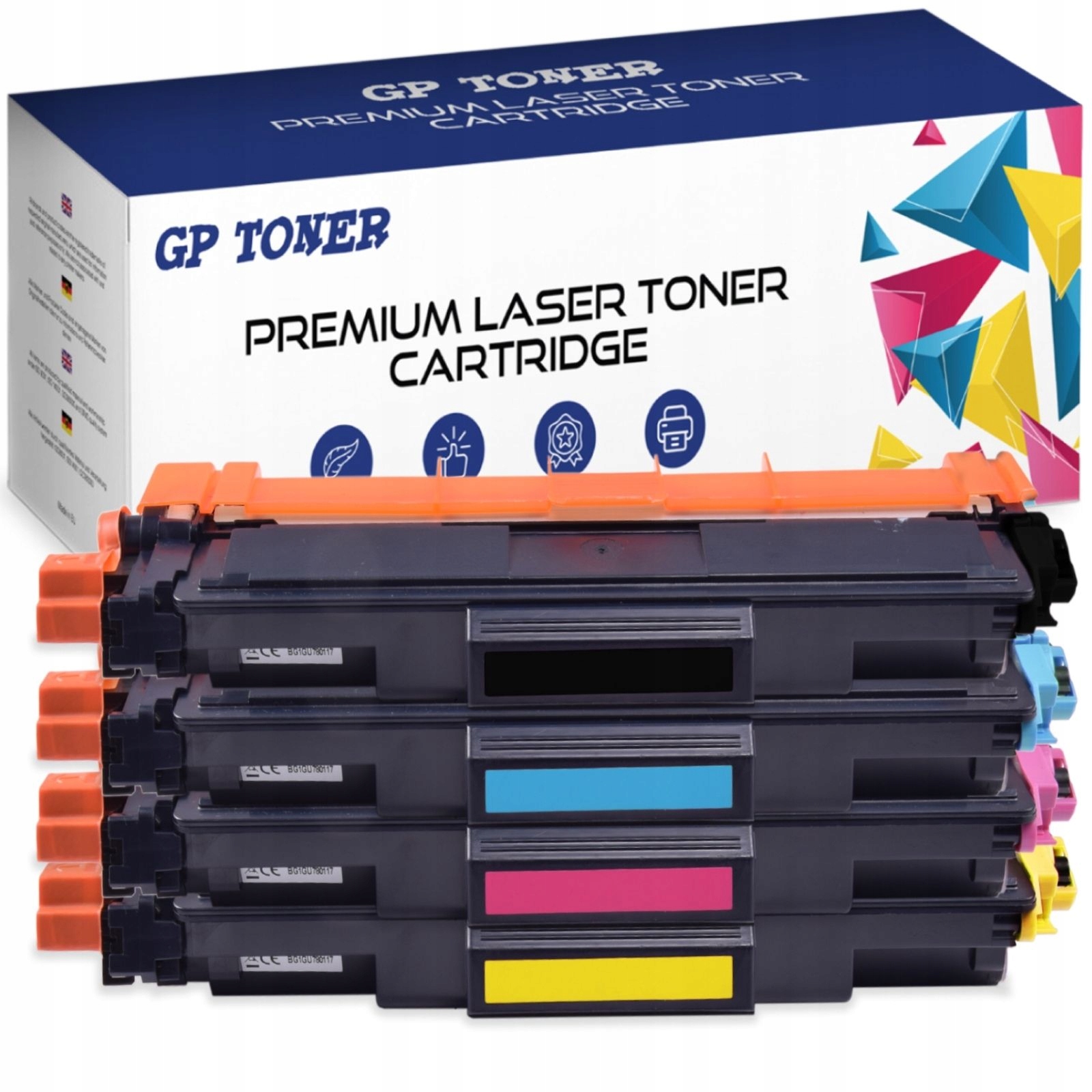 4x Toner pro Brother MFC-L3730cdn MFC-L3770 HL-L3210
