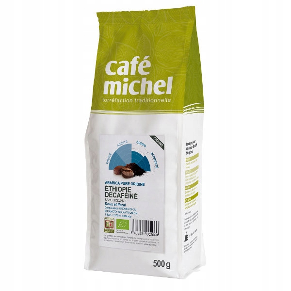 Levně Cafe Michel Káva bez kofeinu arabica 100 % etiopie fair trade