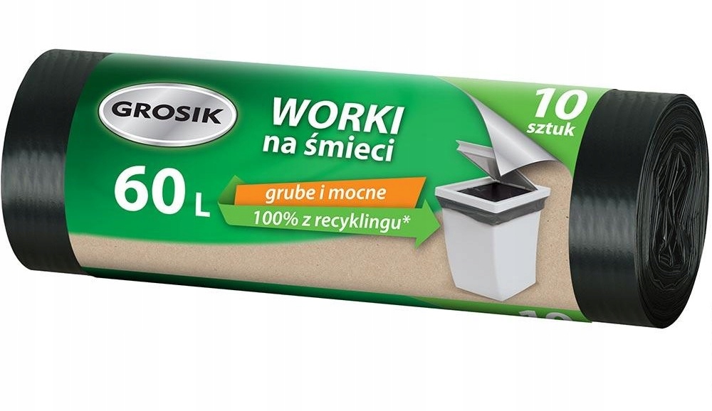 

Worki na śmieci uniwersalne grube i mocne 60l