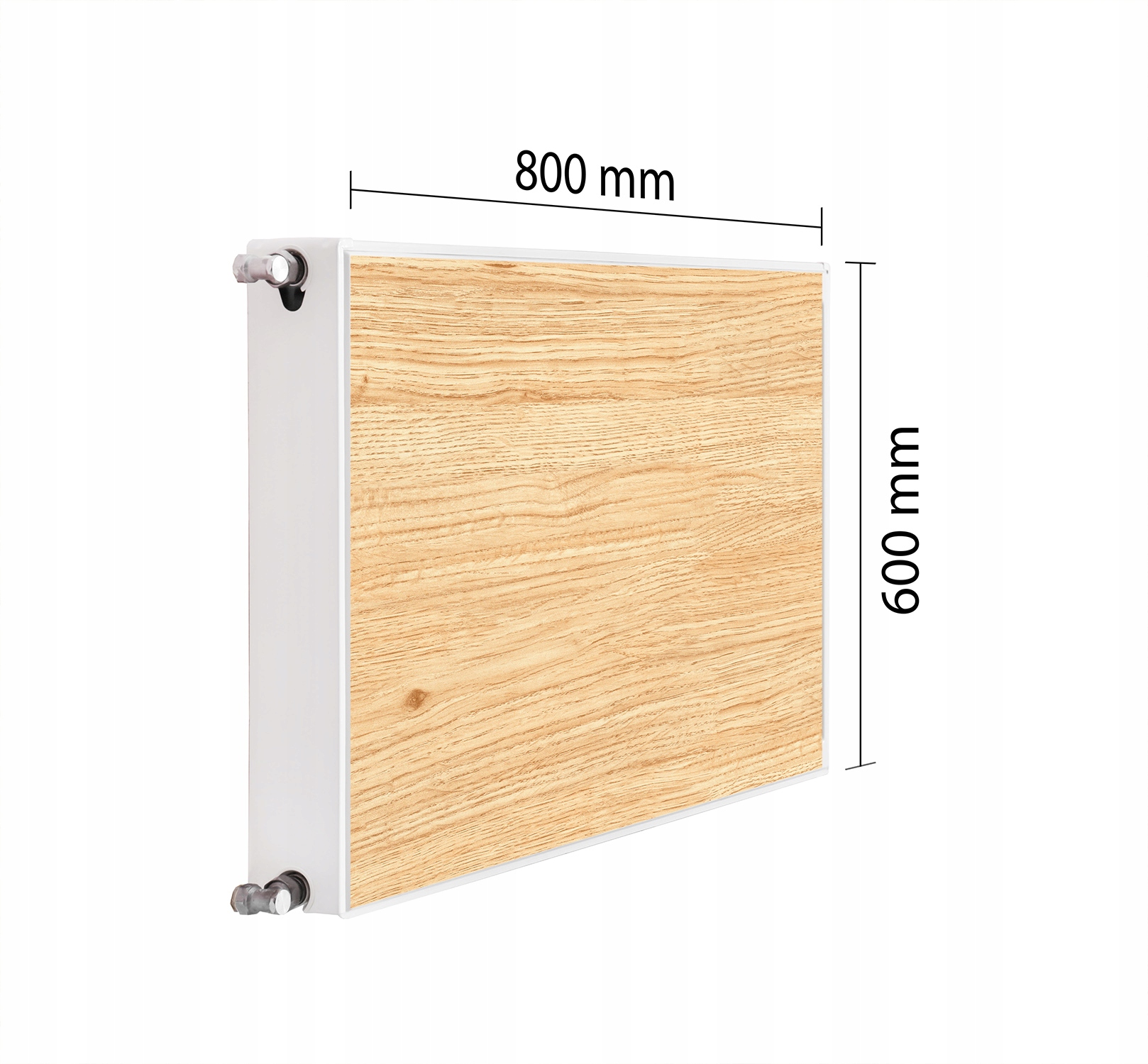 Magnetická Krytka Na Radiátor 80x60 Dřevo Podložka Magnet