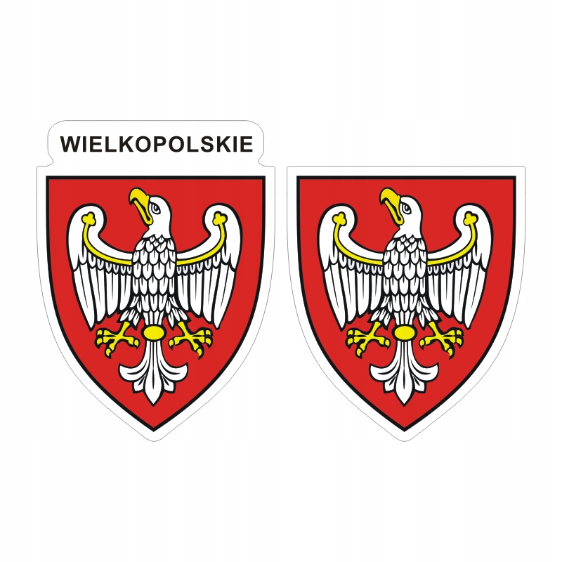 

Naklejki herb województwa wielkopolskiego