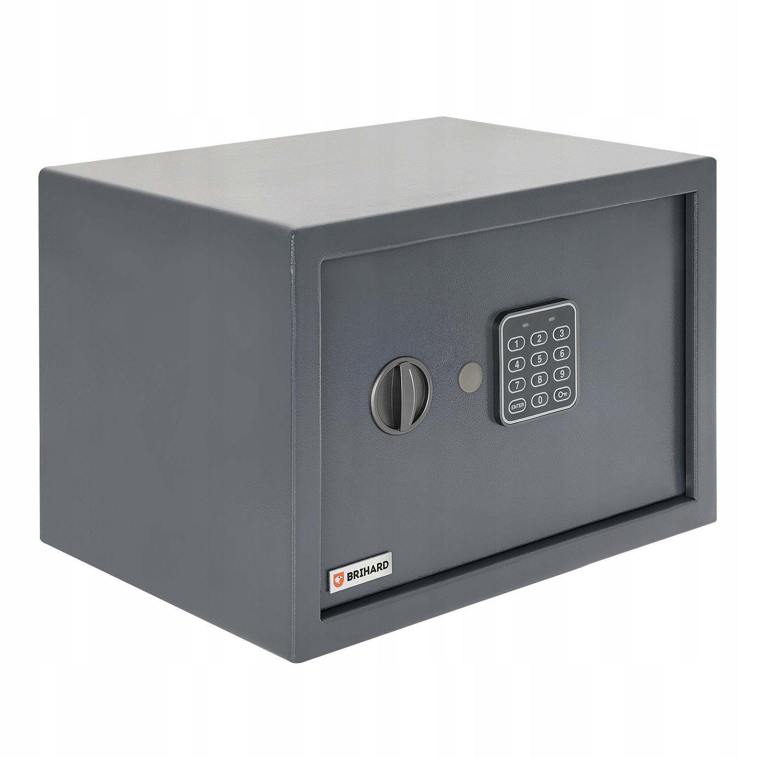 Sejf Brihard Family El zamek elektroniczny biurowy domowy szary solidny