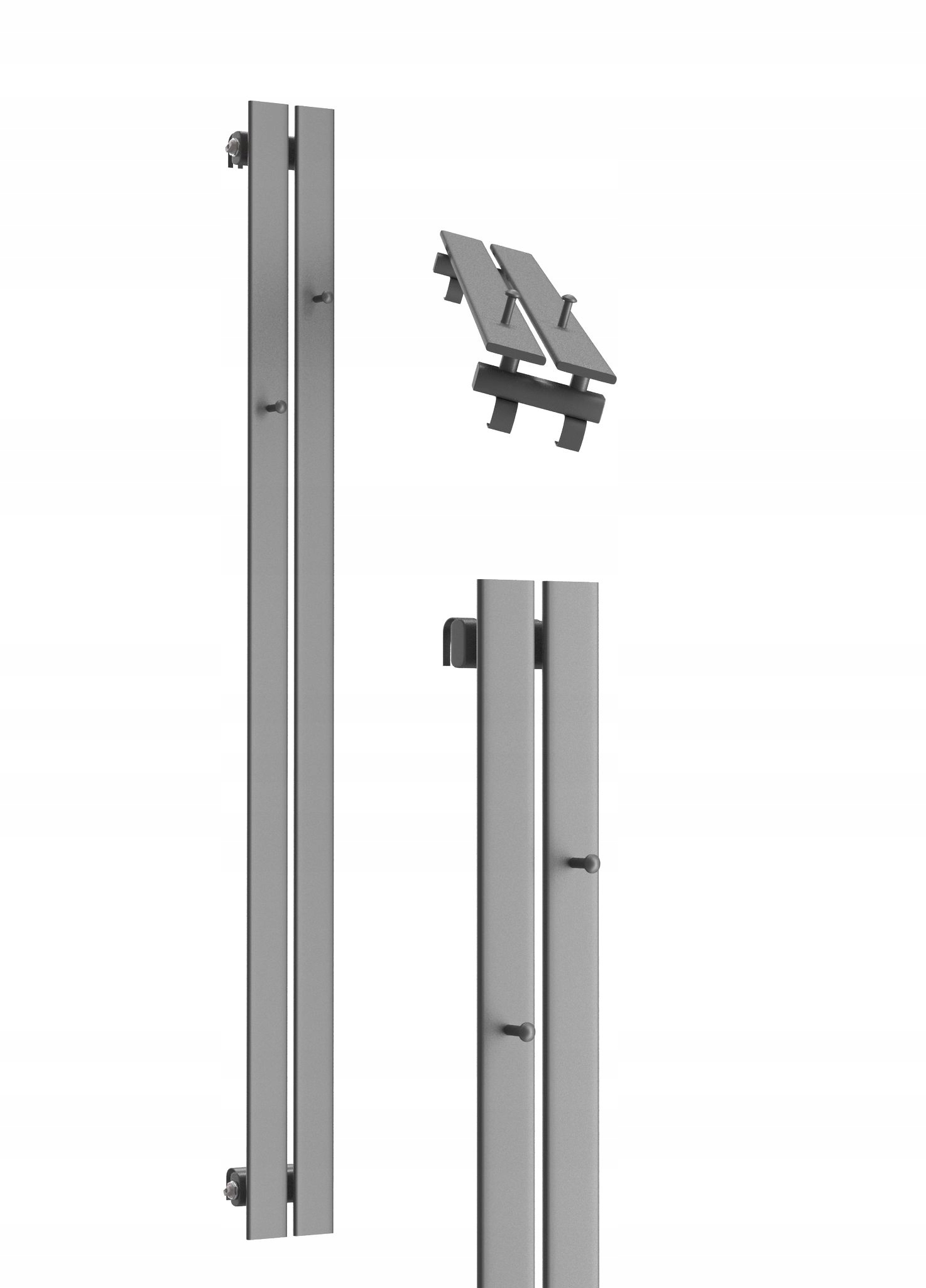 Dekorativní Radiátor Bellohook 160x15 antracit