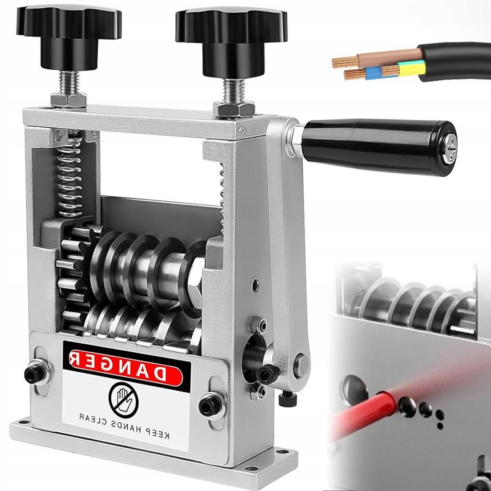 Ořezávač Kabelů S Karbidovými Čepelemi Pro Tvrdé I Měkké Kabely