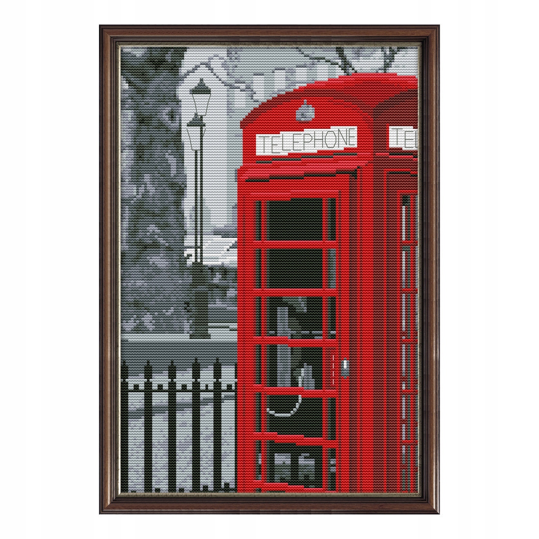 Křížková výšivka počítaná sada (kanva, mulina)