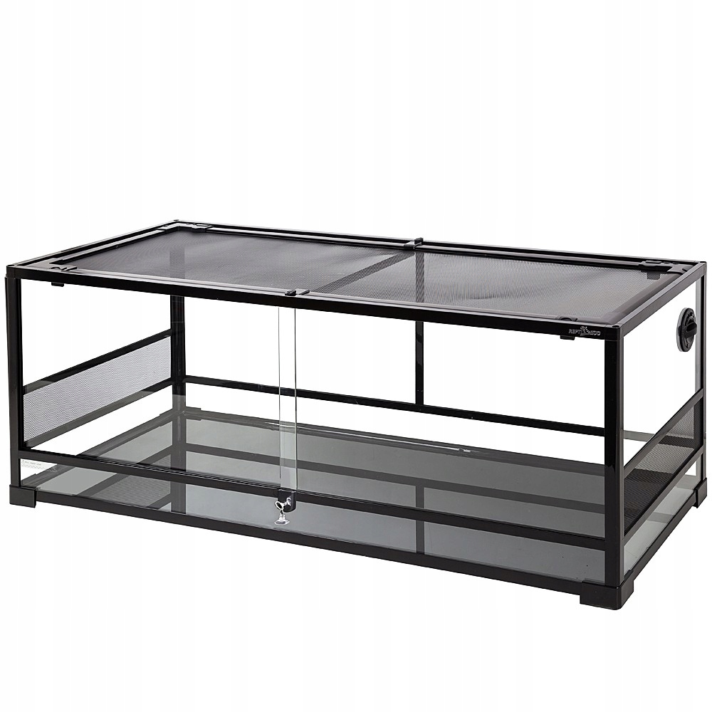 Repti Zoo Terrarium Rk 120X45X45 Wodoszczelne Premium Zamek na Klucz