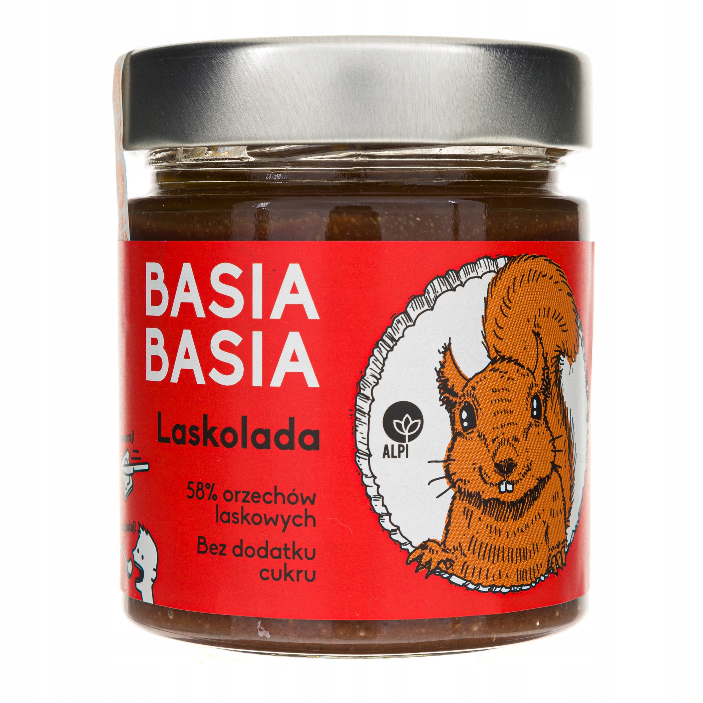 2x Basia Basia Krém z ořechů Laskolada bez přidaného cukru 210 g