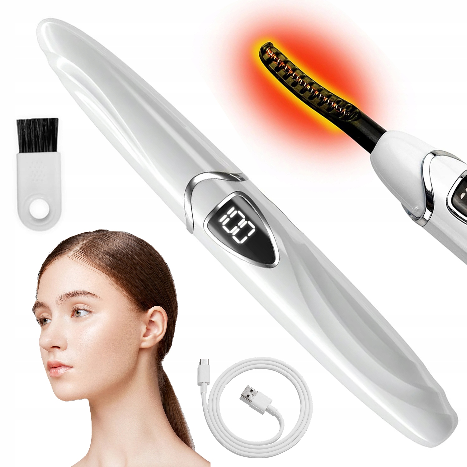 Elektrická Řasenka S Regulací Teploty, Vyhřívaná, Bezpečná