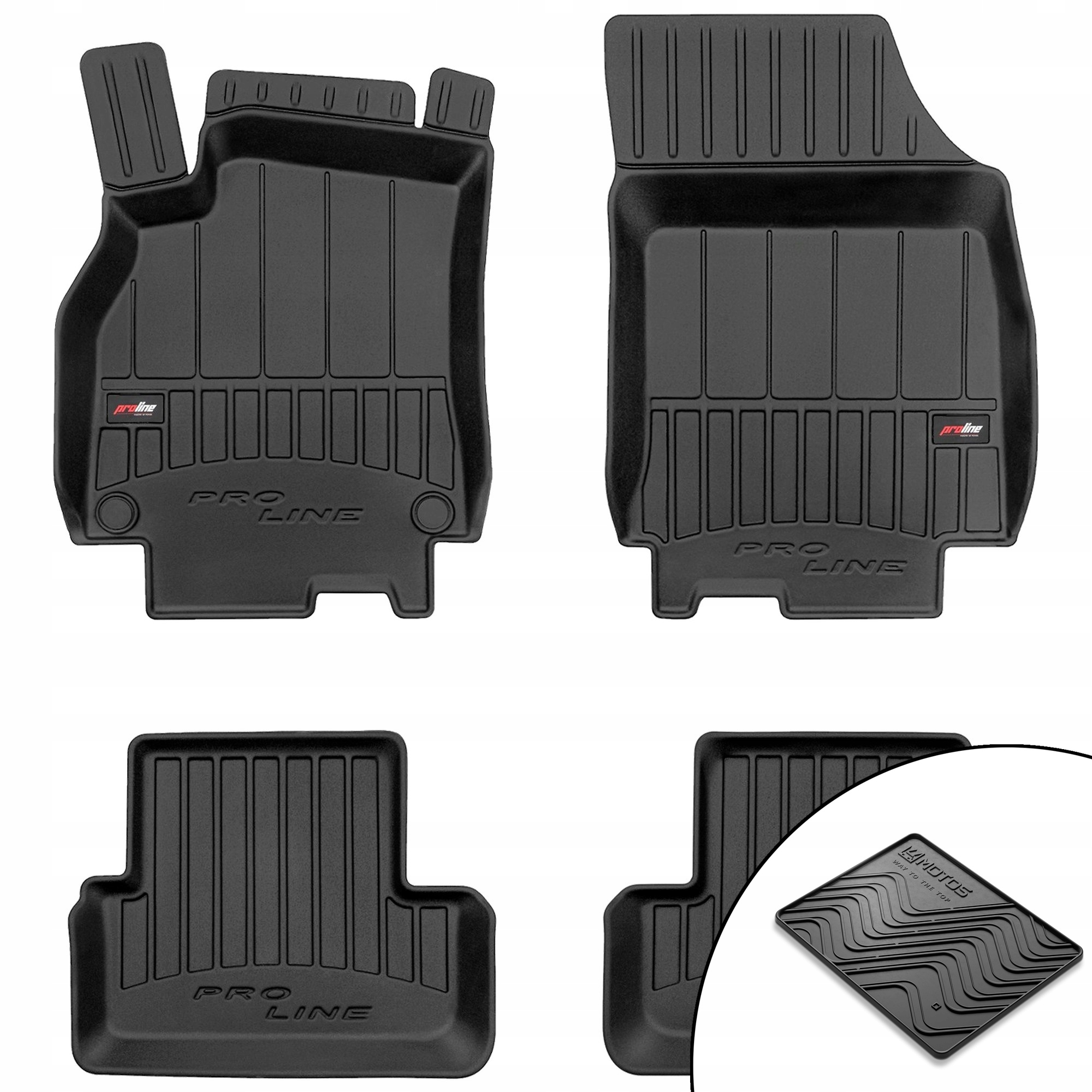 3D gumové rohože Renault Fluence 2009-2016 rohož zdarma