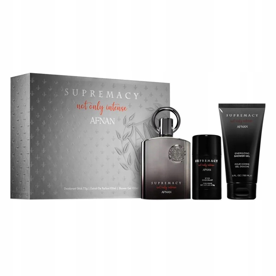 Afnan Supermacy Not Only Intense Parfémový Extrakt 100 ml Gel Deodorant