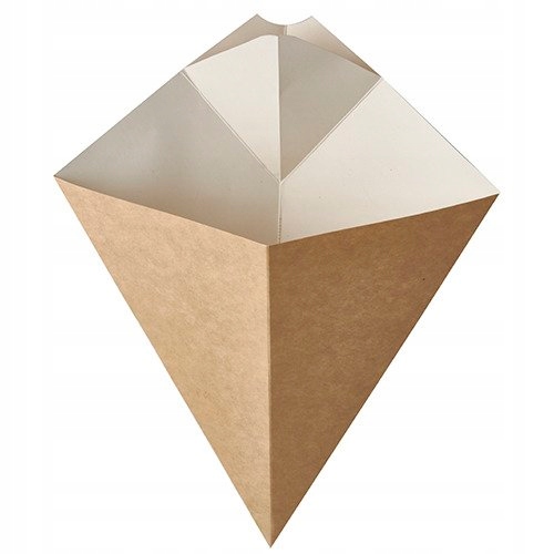 

Torebki papierowe z miejscem na sos 27x21cm 50 szt