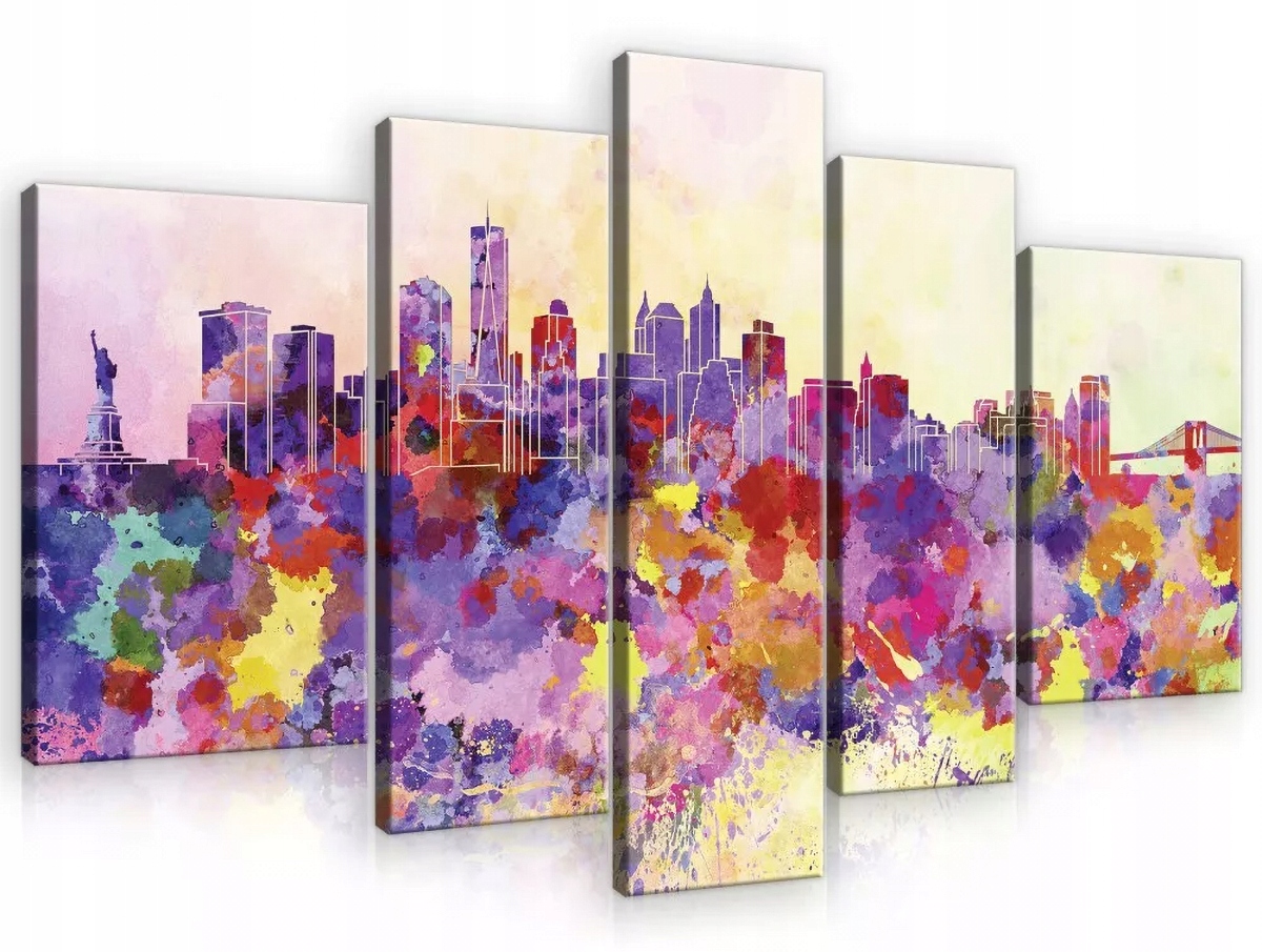 Obraz Na Plátne Canvas 170x100 Mesto Abstrakcia