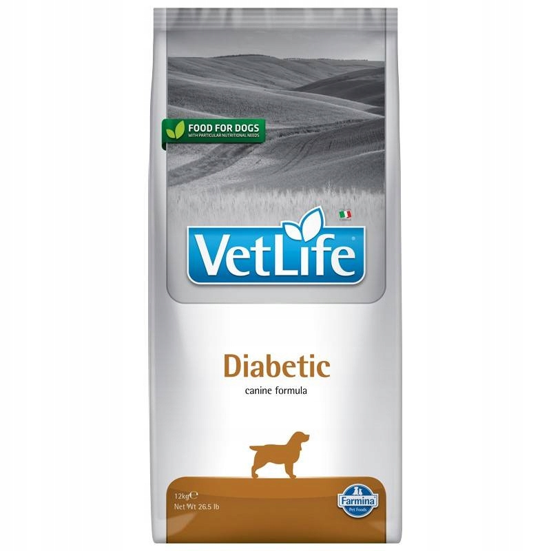 Farmina Vet Life Diabetic Sucha Karma Dla Psa Z Cukrzycą 12kg