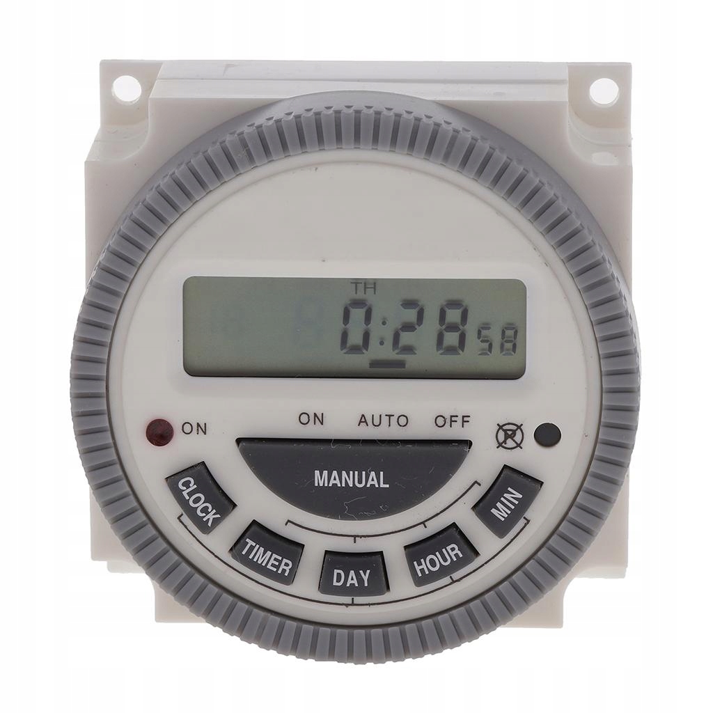 Пластиковый программируемый таймер 220V 16A LCD для