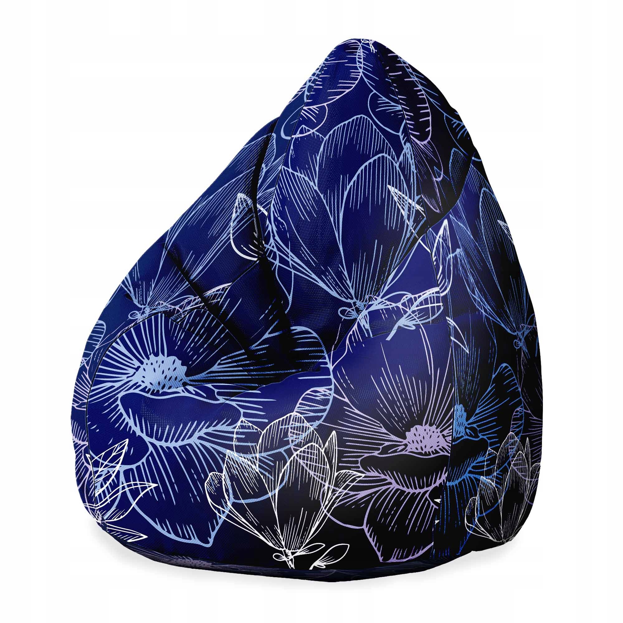 Puf Grucha Křeslo Sako XXL Navy Flowers do obývacího pokoje Ložnice Pokoje Výrobce