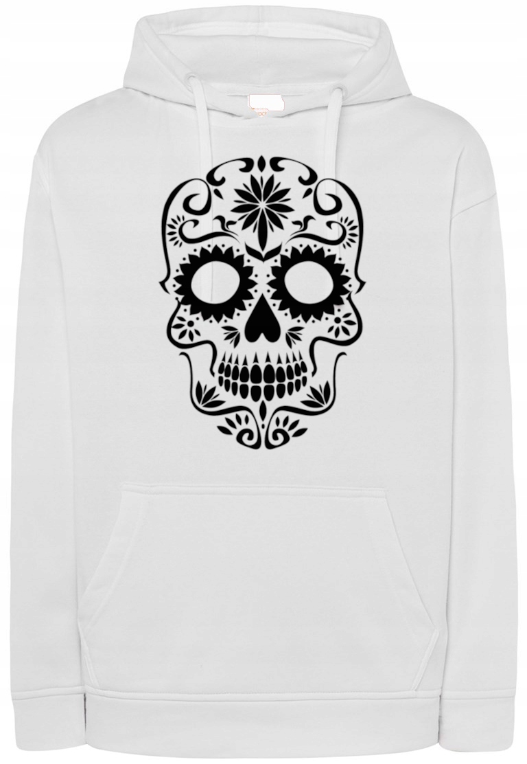 Mikina s pěkným potiskem Lebka Skull vel. L