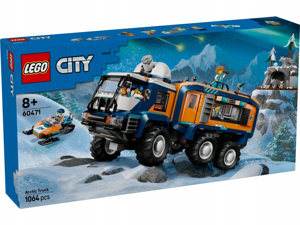 Lego 60471 City Nákladní automobil z laboratoře arktické objevitelky