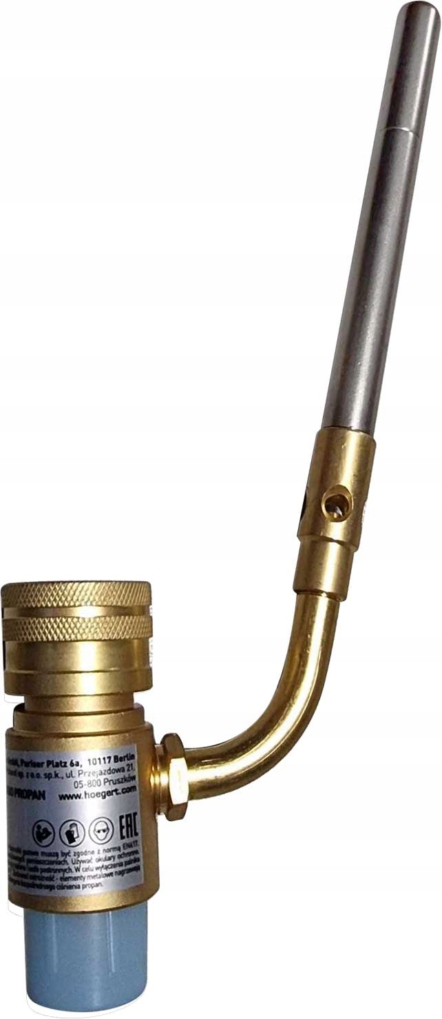 PALNIK GAZOWY LUTOWNICA TURBO PROPAN / MAPP Marka Hoegert Technik