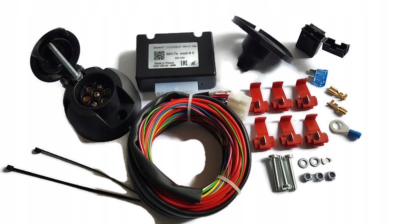 HAK HOLOWNICZY BERLINGO PARTNER RIFTER COMBO PROACE CITY DOBLO MODUŁ 7 PIN Wiązka w zestawie 7 PIN z modułem