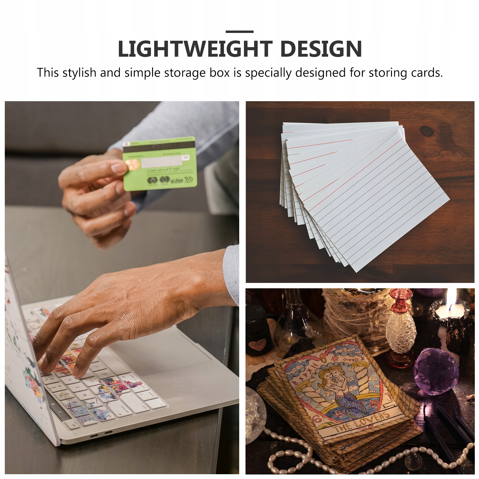 ETUI Z PU SKÓRZANA TORBA NA KARTY TAROTA ETUI DO GRY Kod producenta 15957100