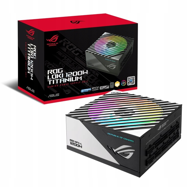 Asus zdroj 1200W Rog Loki Sfx-l Gaming, 120 mm, Plně Modulární, 80+…