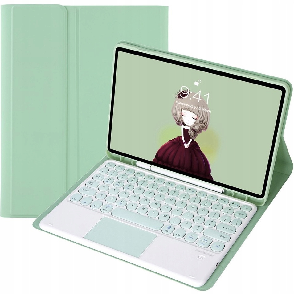 Pouzdro S Klávesnicí Touchpad Pro Samsung Galaxy Tab S6 Lite 2020/2022/2024