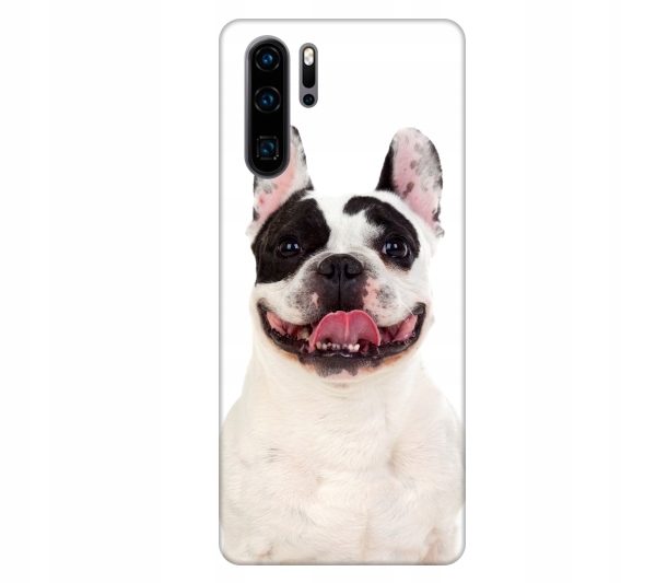 

Etui pokrowiec do Huawei P30 Pro Pies buldog franc