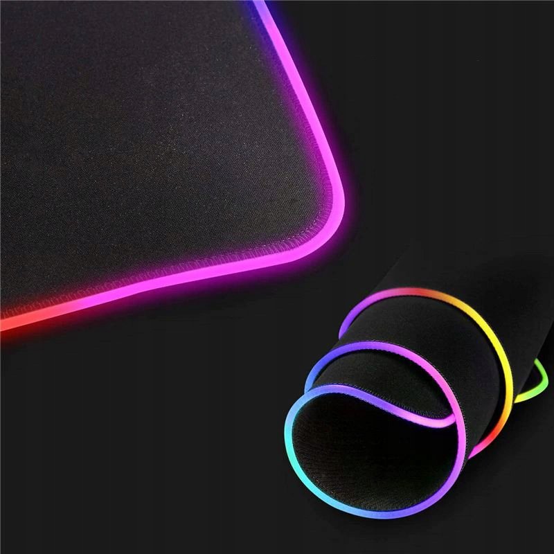 PODŚWIETLANA PODKŁADKA GAMINGOWA POD MYSZ LED XXL Marka inna