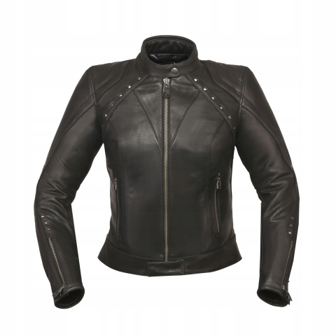 Damska kurtka Modeka Jessy Gem czarna 40