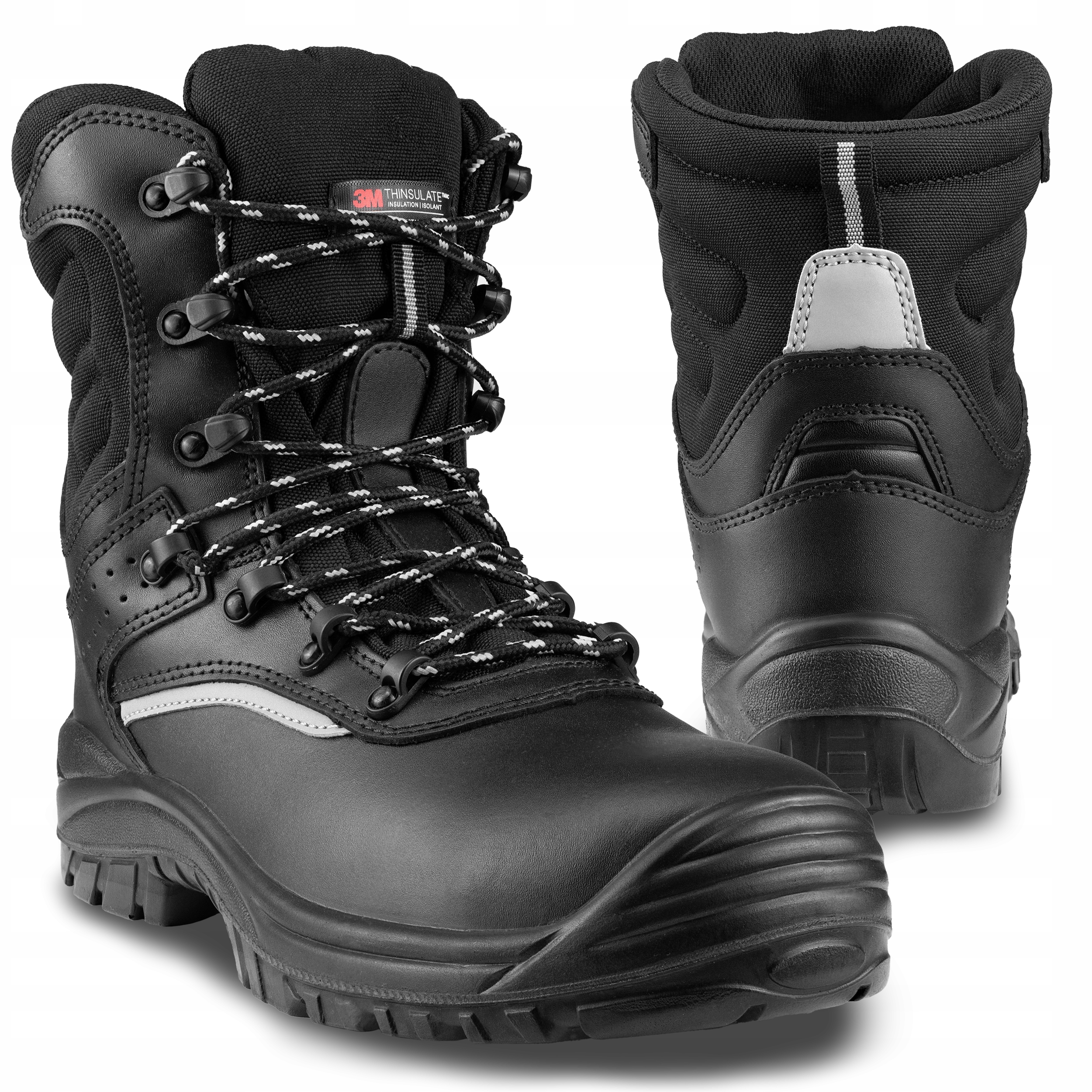 Pracovní Boty Vysoké pánské Zateplené Zimní Voděodolné Boty Se Špičkou