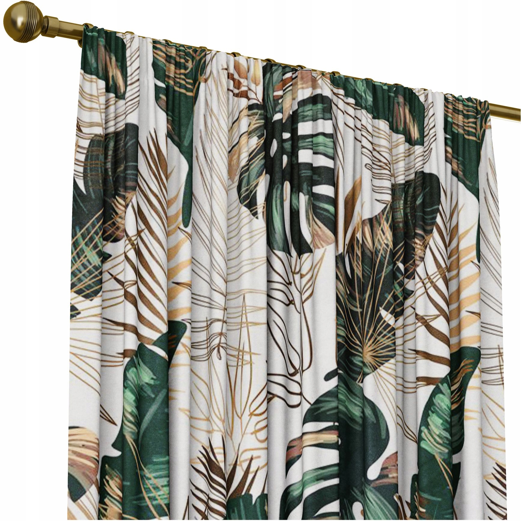 

Gotowe Zasłony Na Żabki 140x250 Welur Na Taśmie