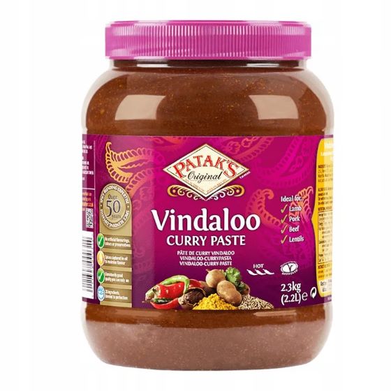 Pasta Vindaloo Patak's 2.3kg