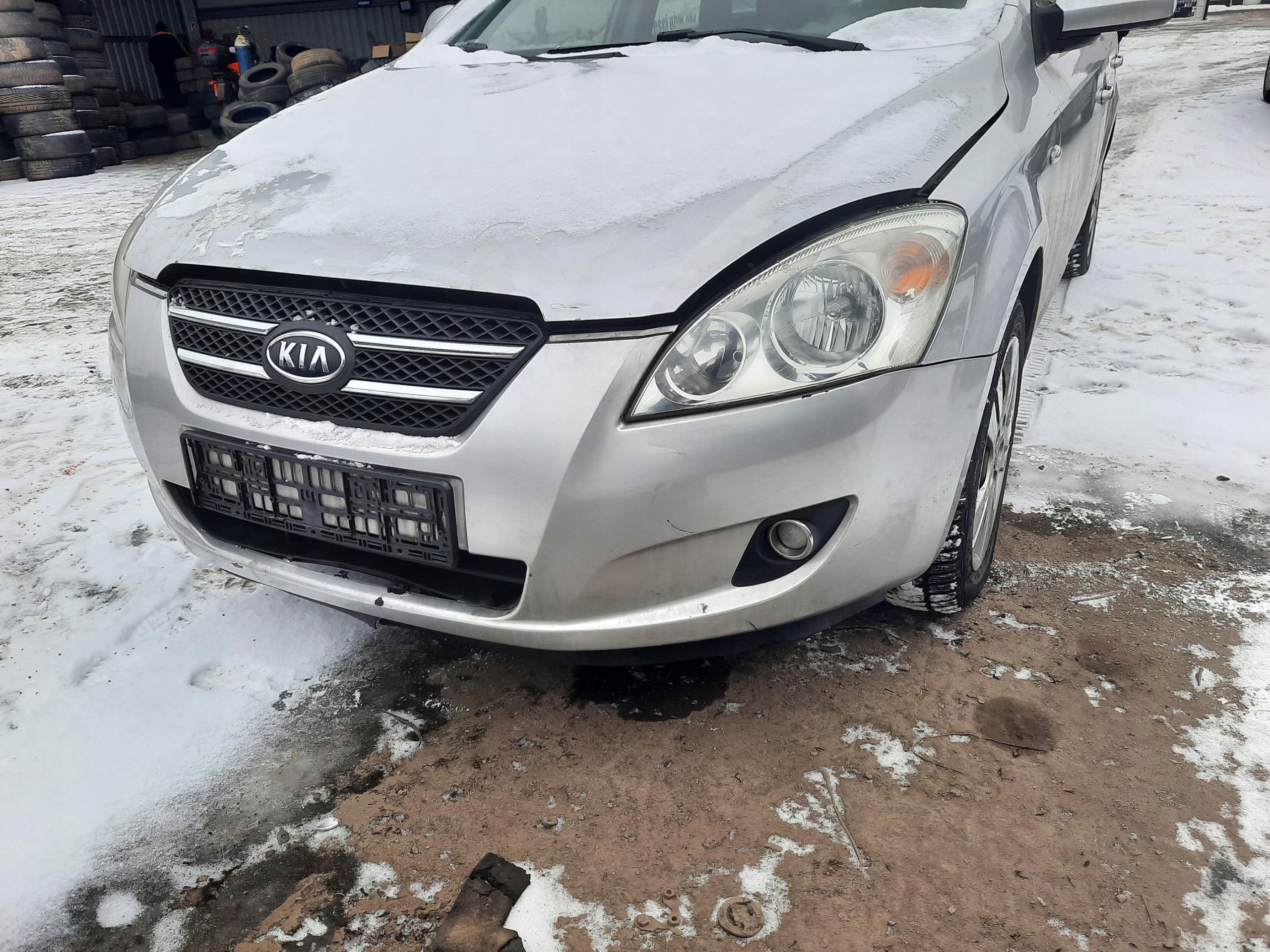 PRZEDNI ZDERZAK KIA CEED 2007 ROK 9S