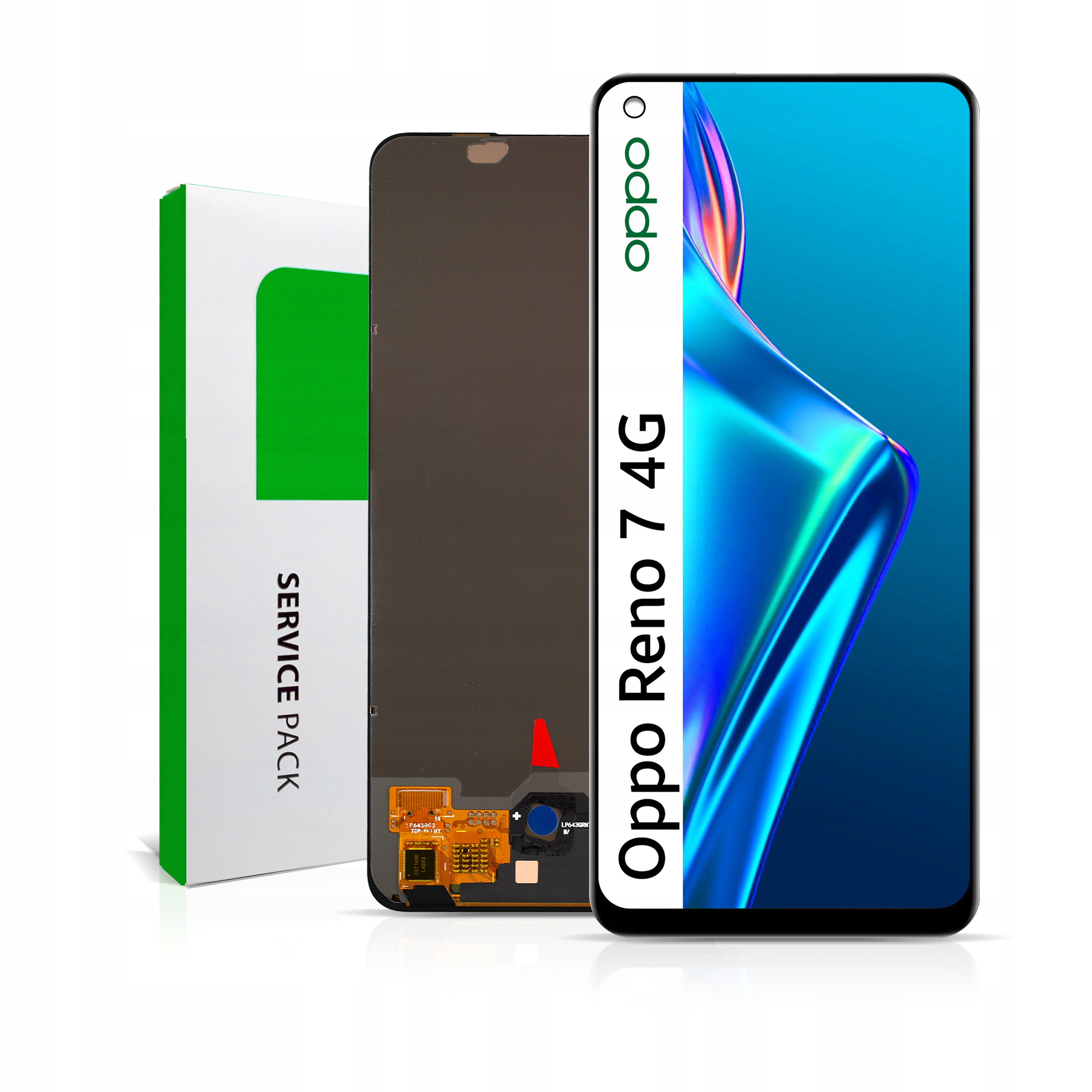 CPH2363 LCD pre Reno7 4G Service Pack Displej Matrica Originál Zila