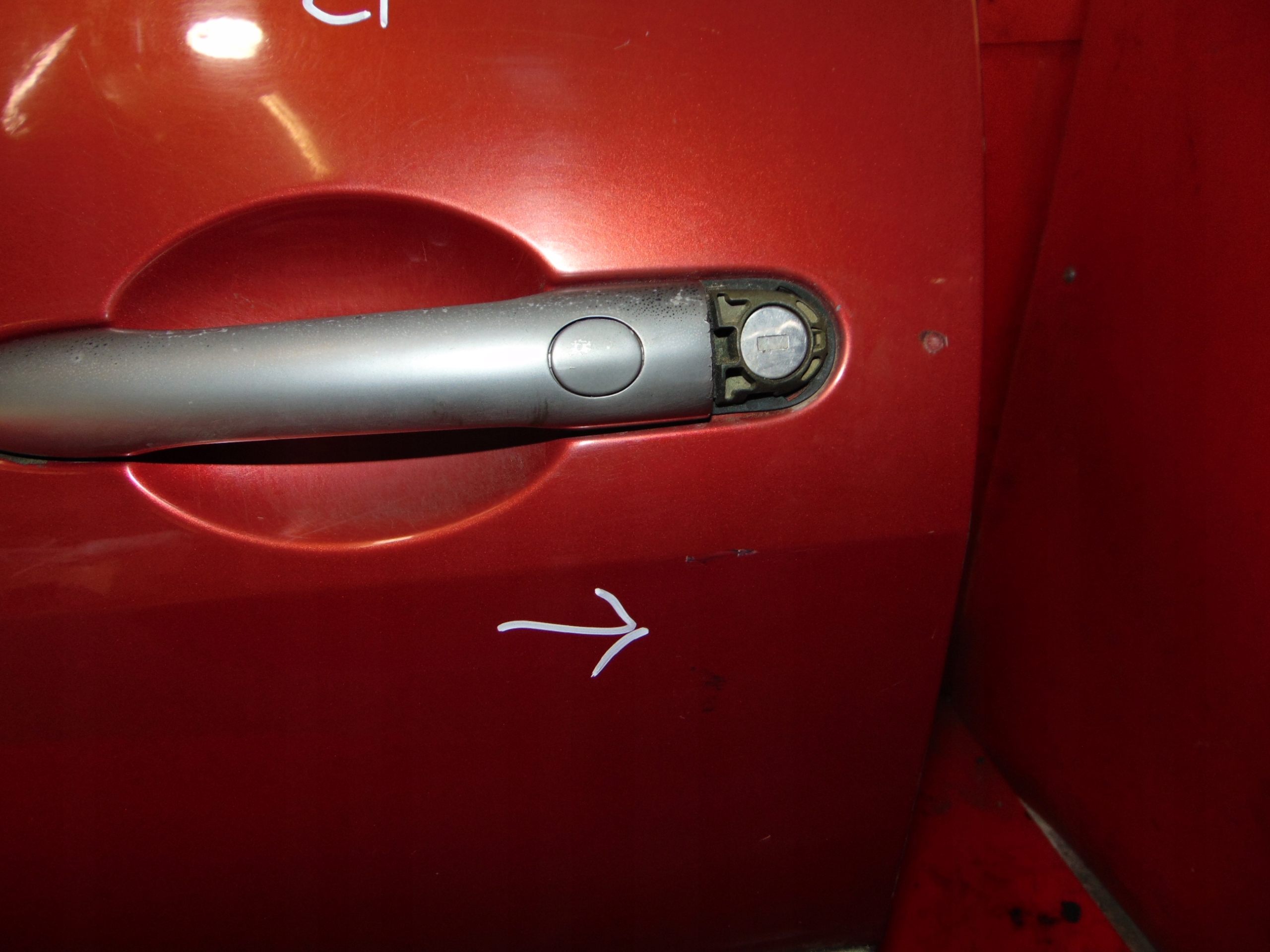 RENAULT MEGANE 2 II 3D 02-08 door left TEB76