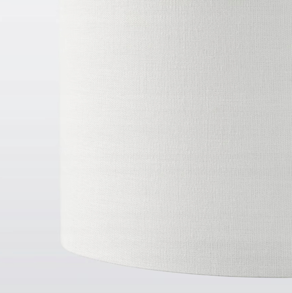 IKEA RINGSTA SKAFTET Lampa stołowa biały mosiądz Kod producenta 493.856.85