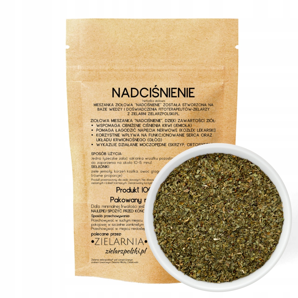 Levně Hypertenze – bylinný čaj 100 g Zielarzpolski.pl